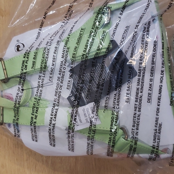 LOUNGEFLY Disney Peter Pan Grumpy Tinker Bell Forest Mini Backpack Nwt - Picture 7 of 7